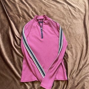 Abercrombie & Fitch, Size Medium, Long sleeve, Half-Zip-up shirt